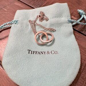 Tiffany & Co Interlocking Circle Rings Necklace